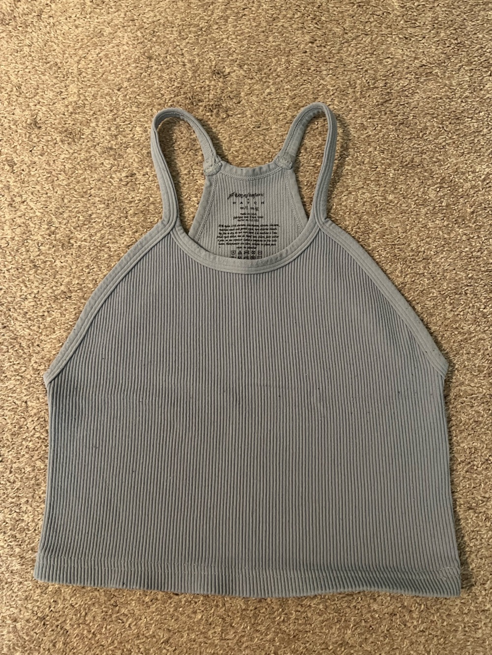 Free People Happiness Runs Cropped Tank M/L